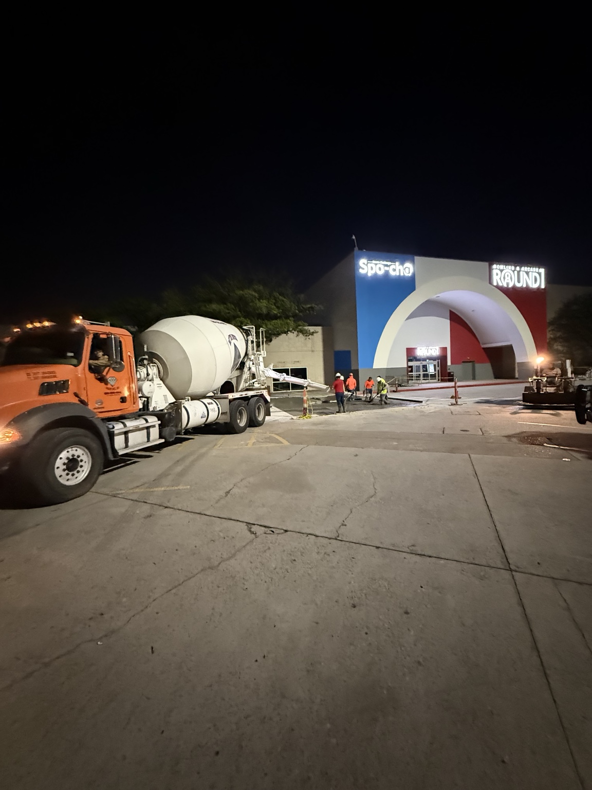 Borrego demolition and concrete project