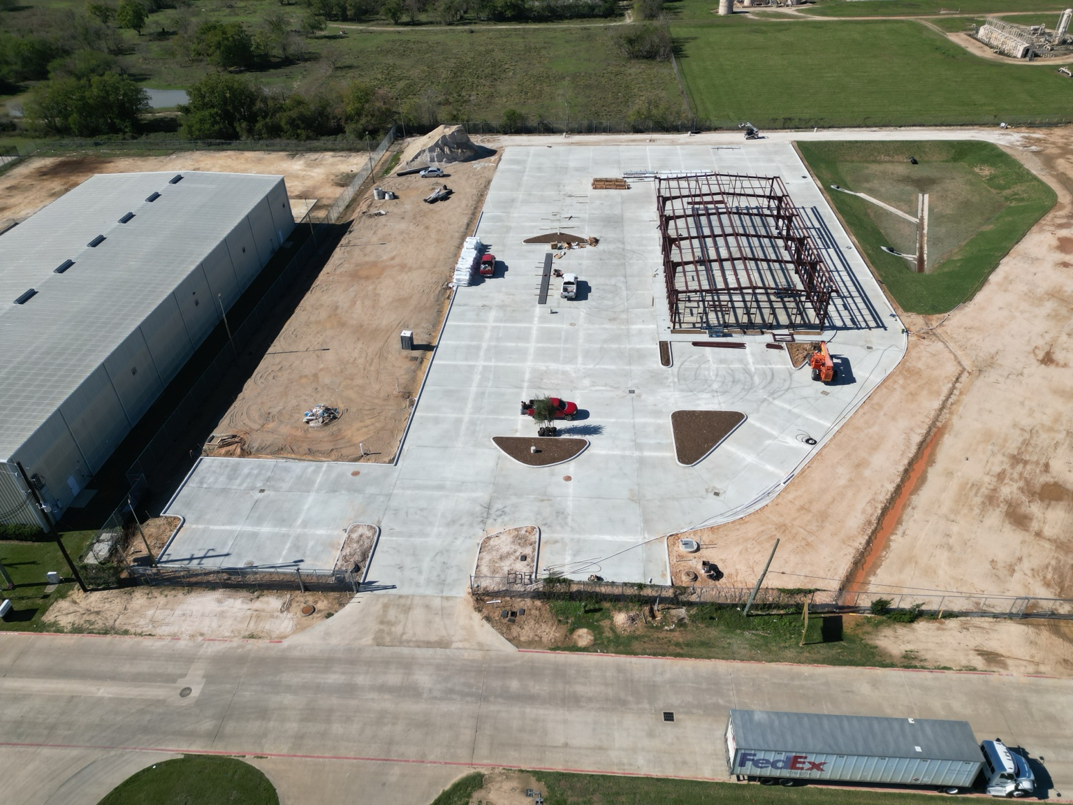 Commercial concrete project