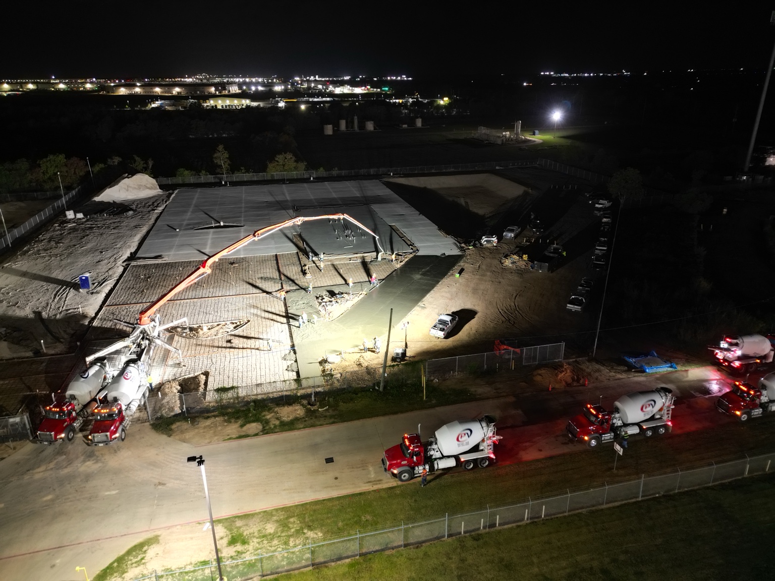 Commercial concrete project