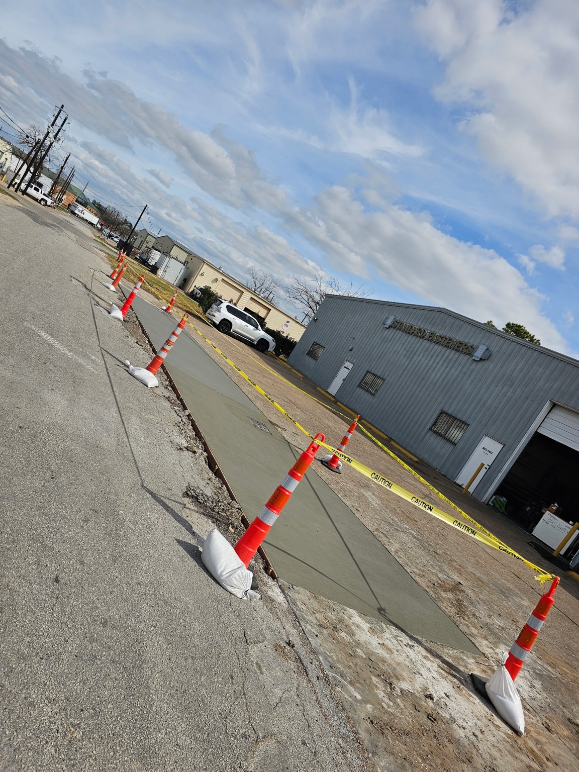Commercial concrete project