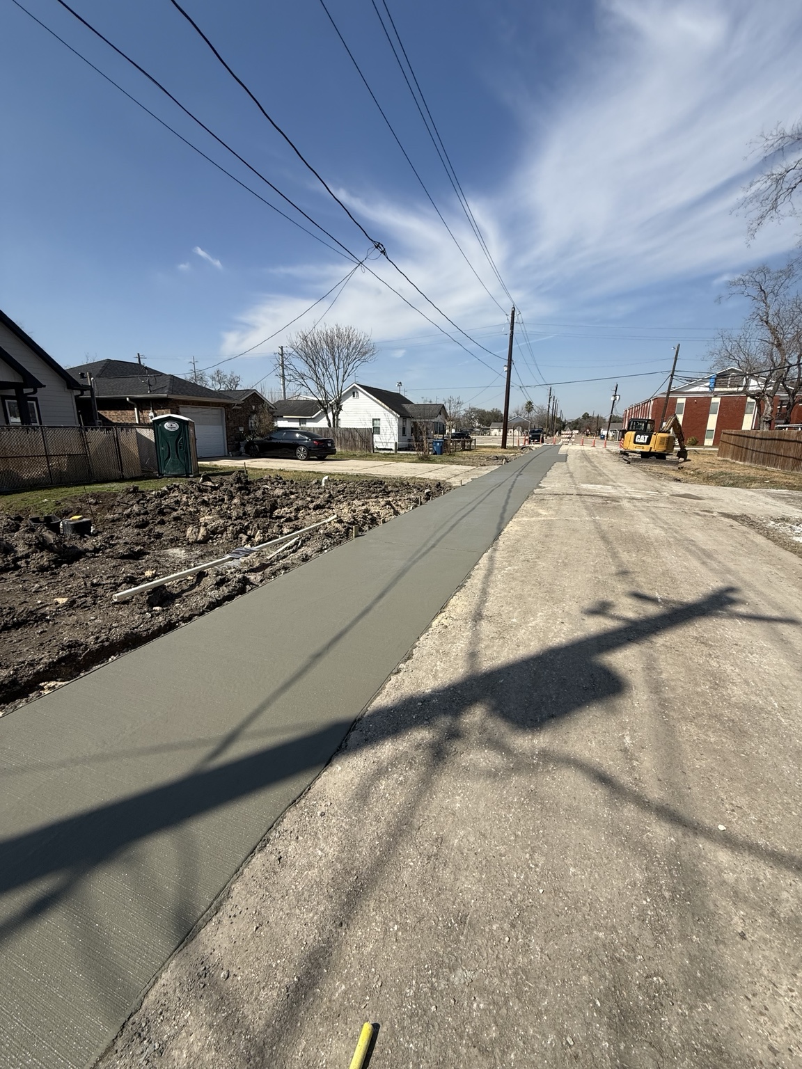 Commercial concrete project
