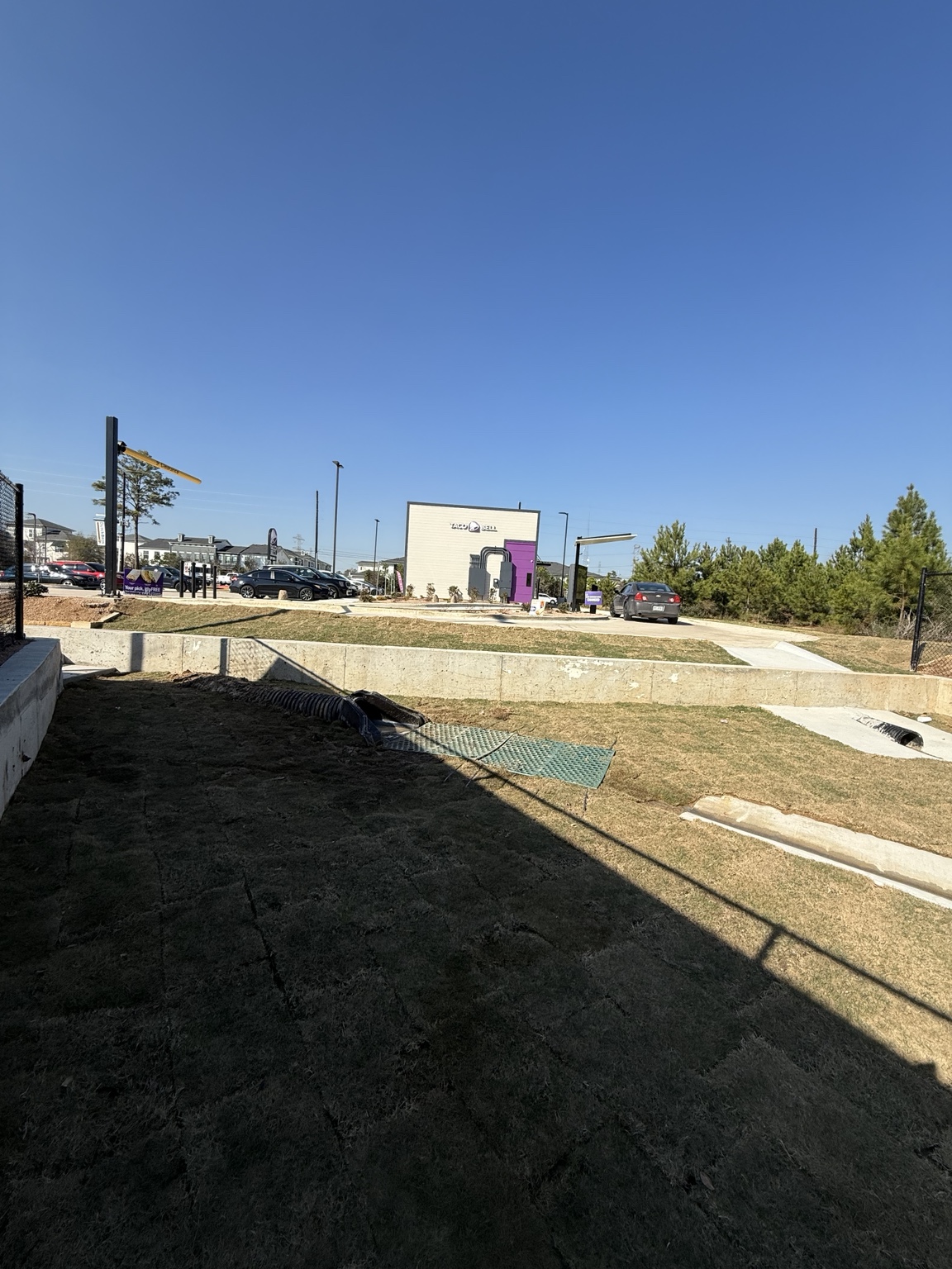 Commercial concrete project