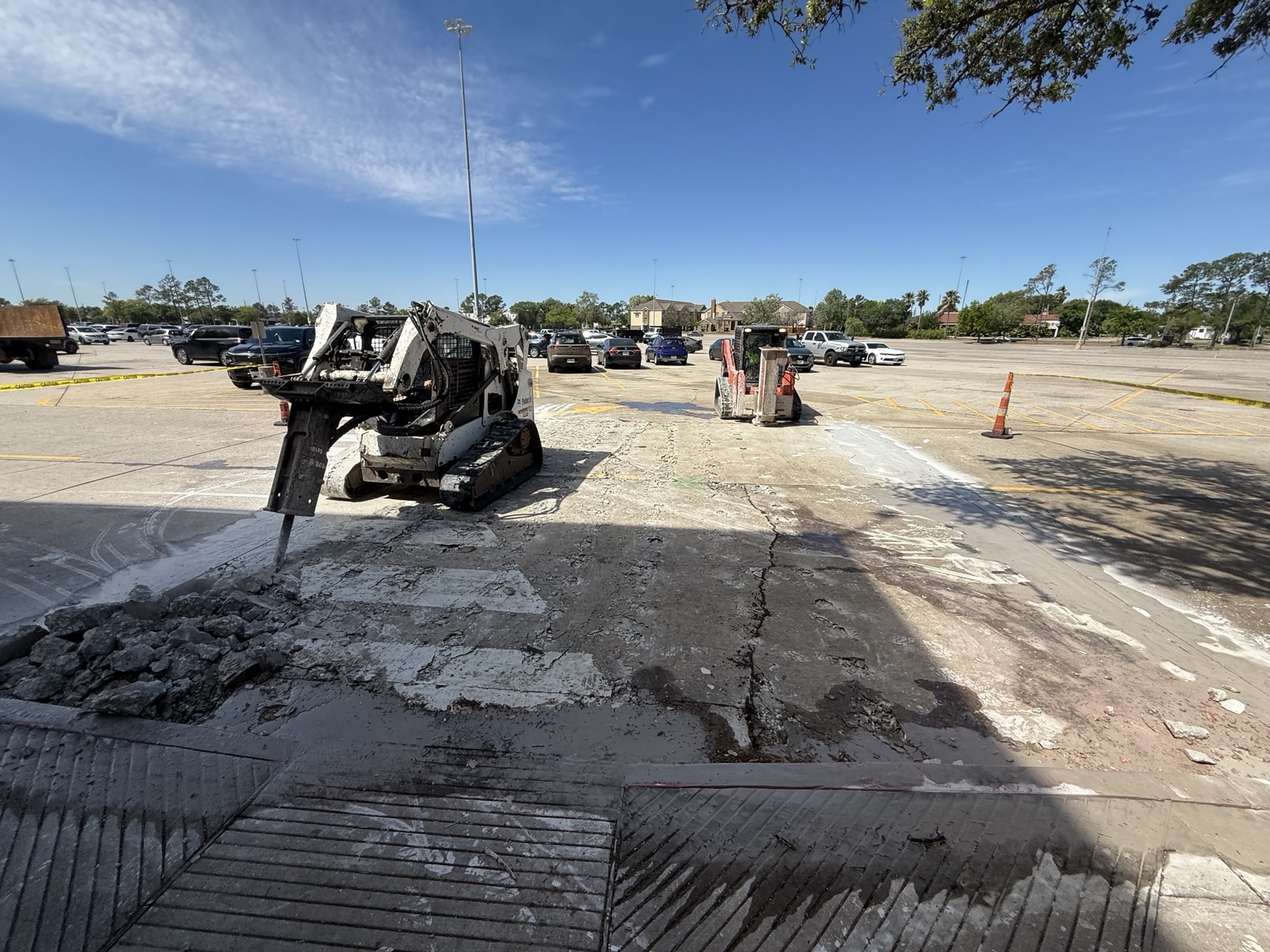 Borrego demolition and concrete project