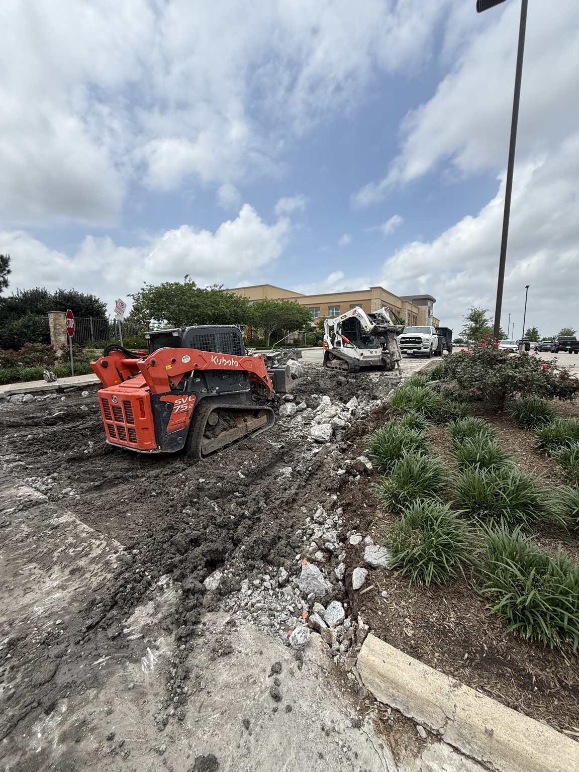 Borrego demolition and concrete project