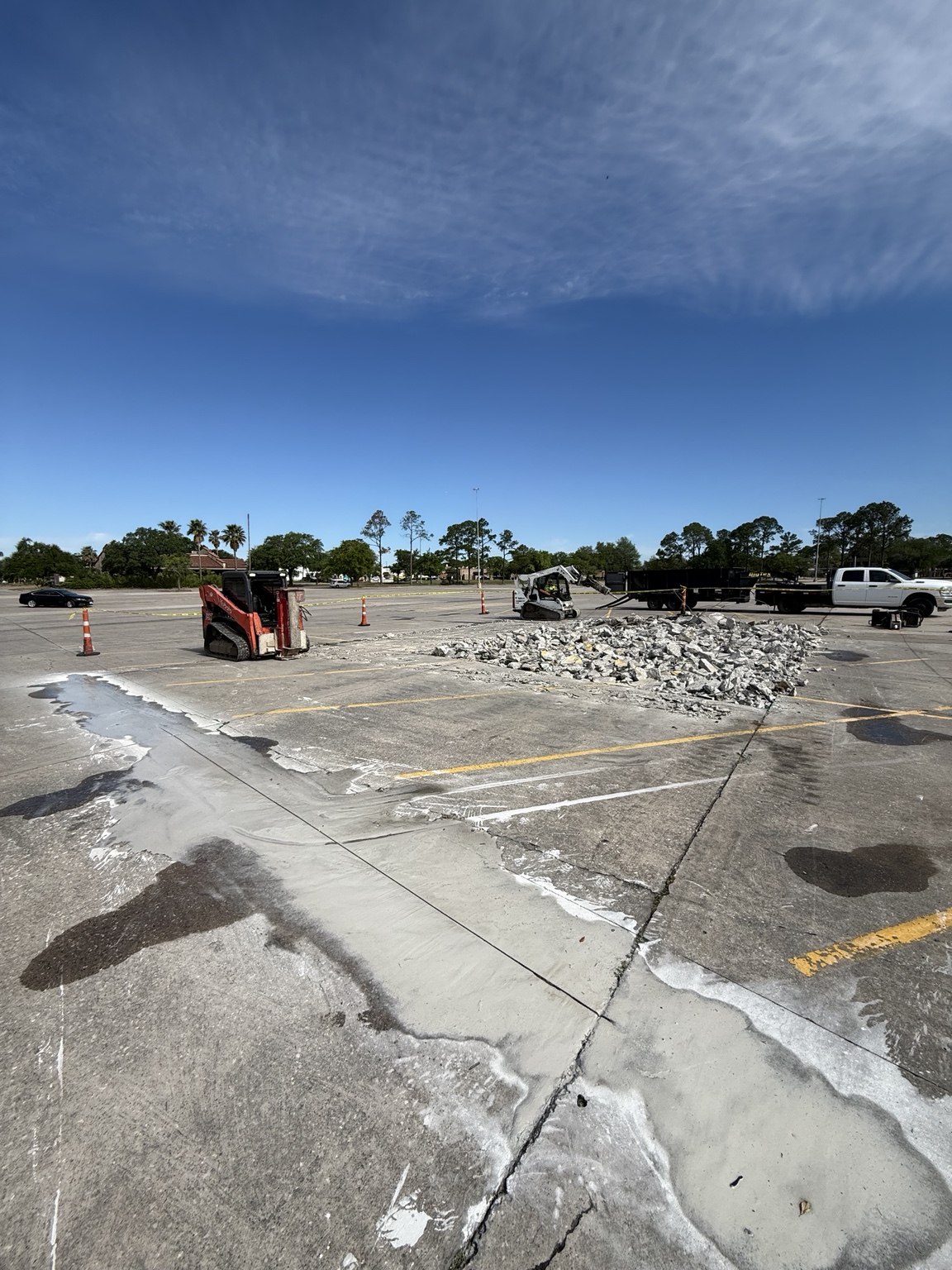 Commercial demolition project