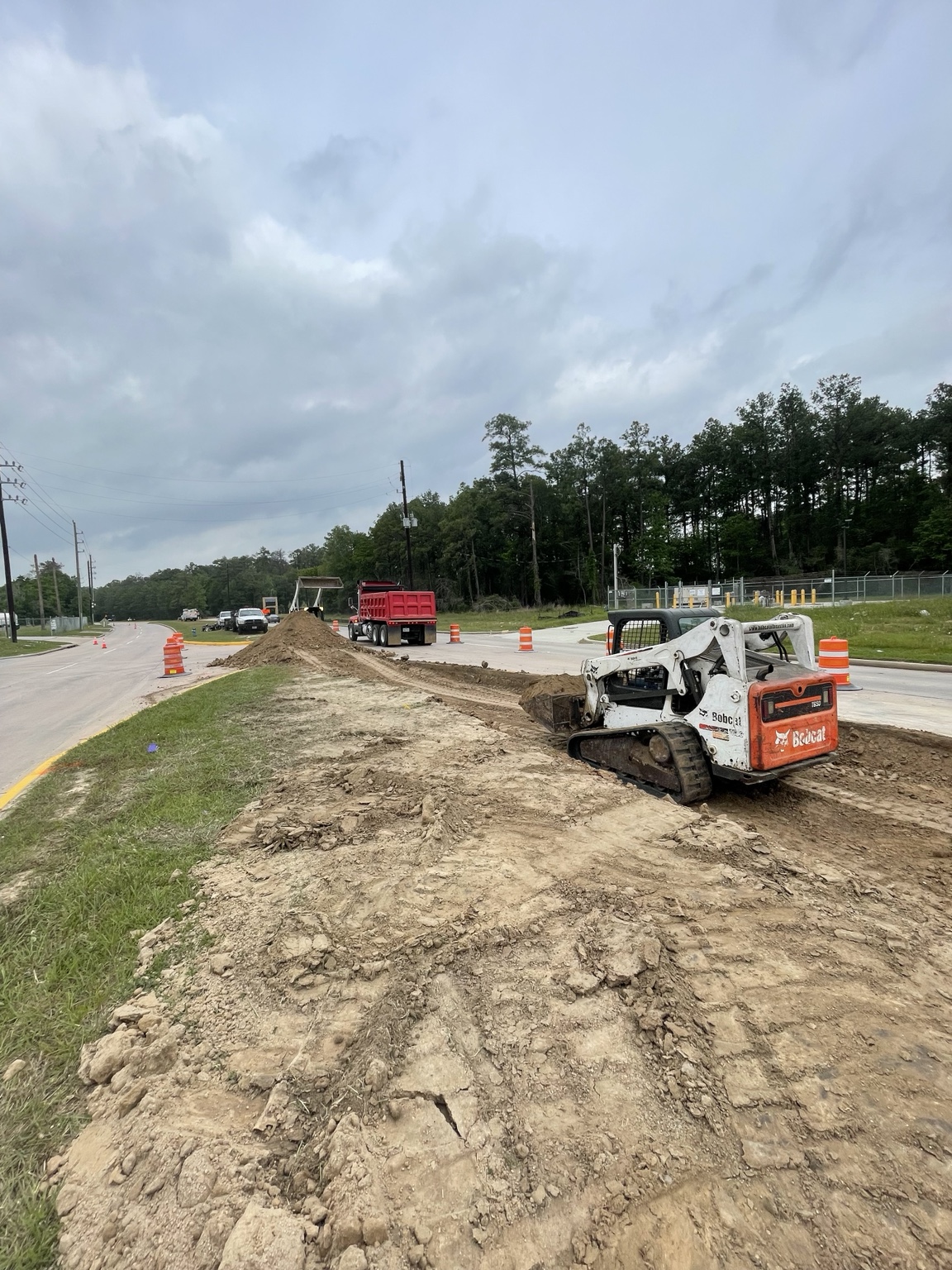 Dirt work and site prep project