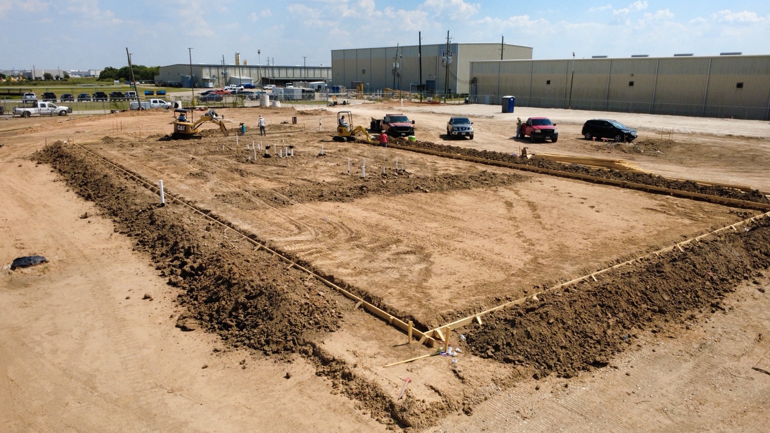 Dirt work and site prep project