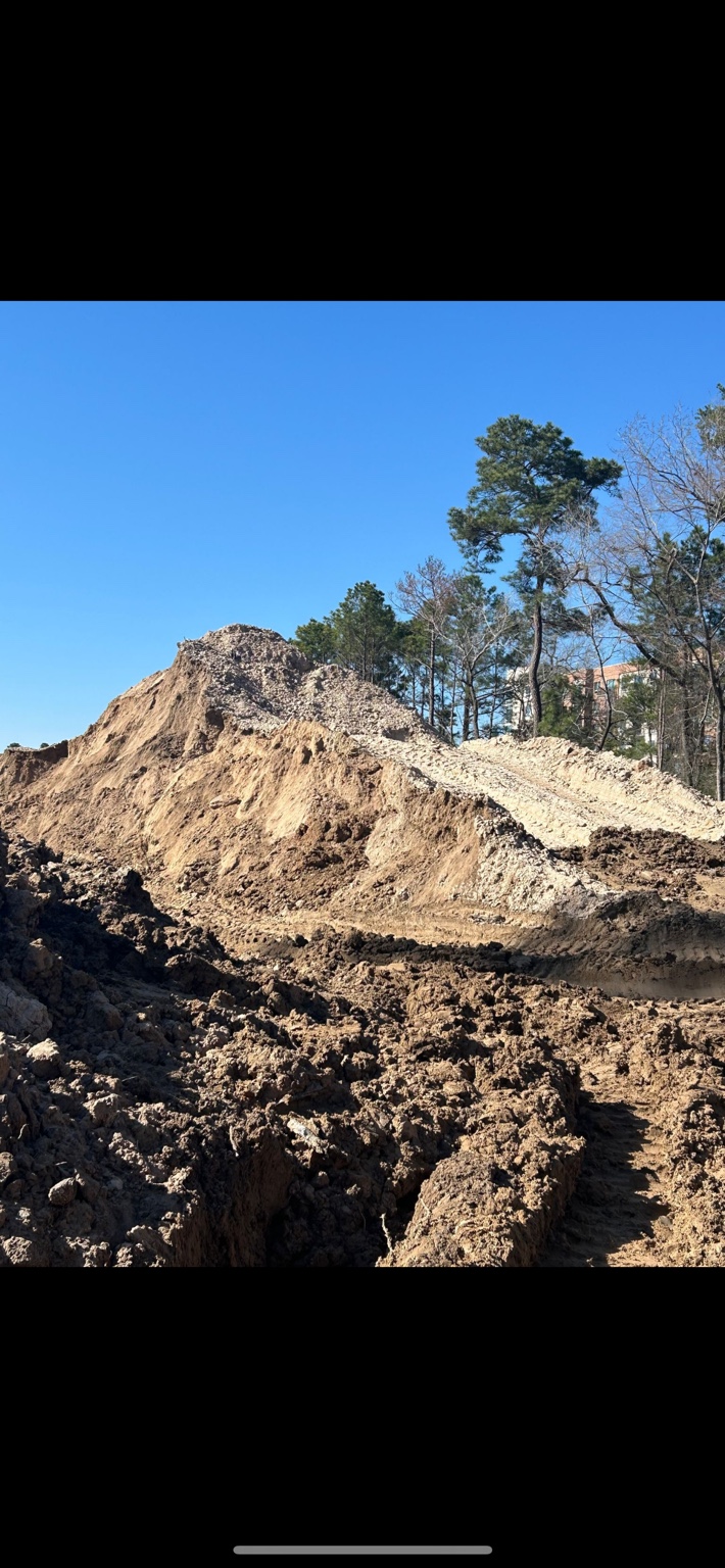 Dirt work and site prep project