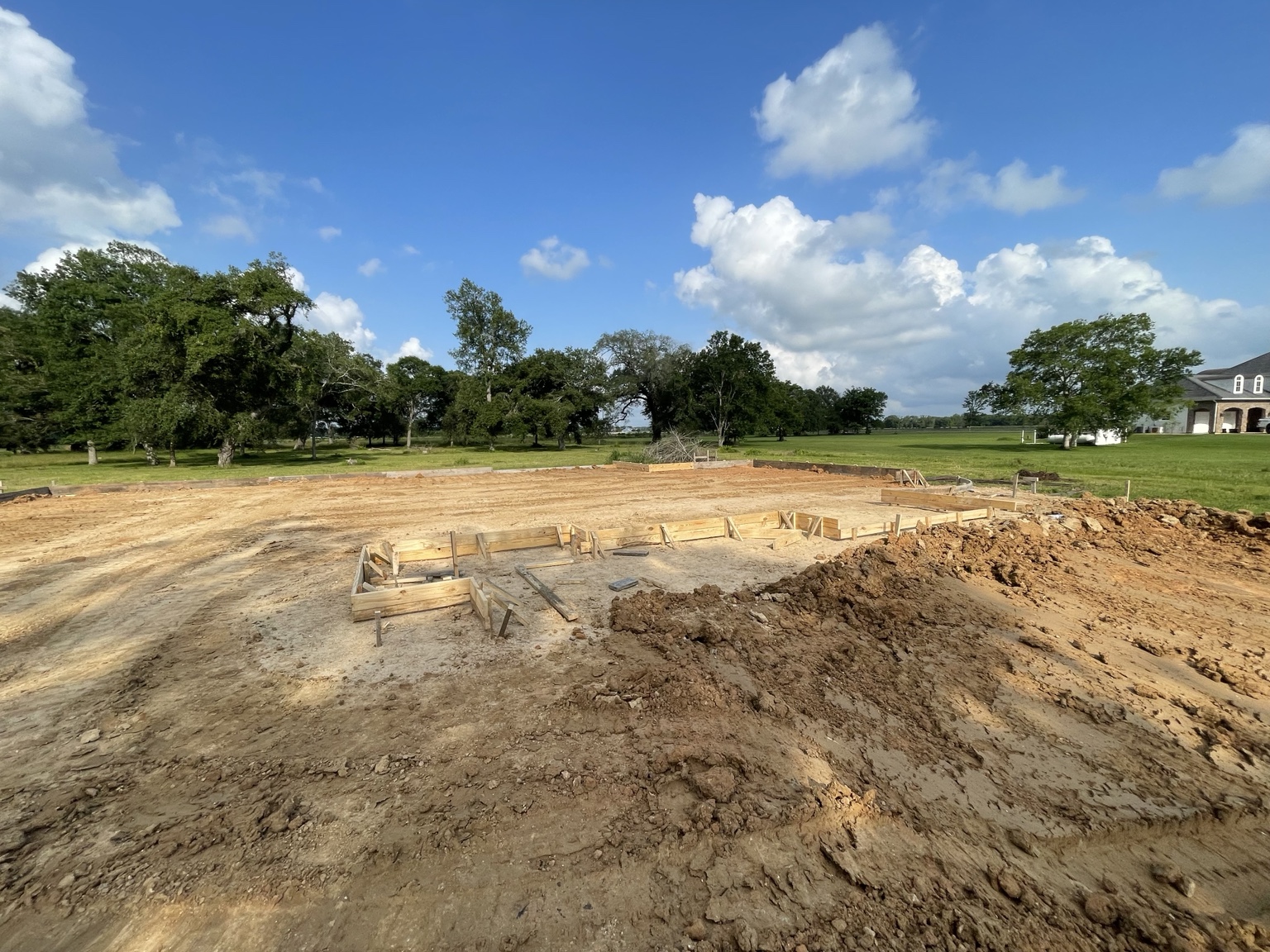 Dirt work and site prep project