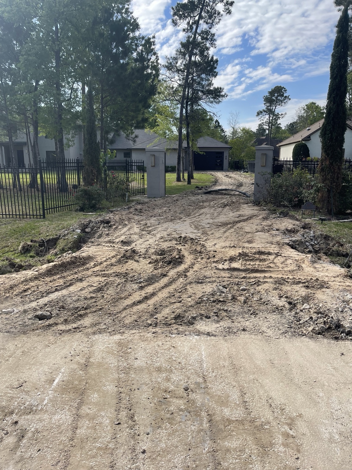 Residential demolition project