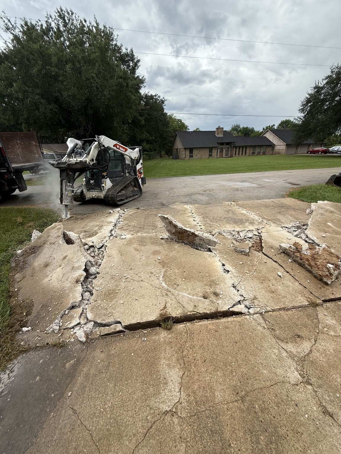 Residential demolition project