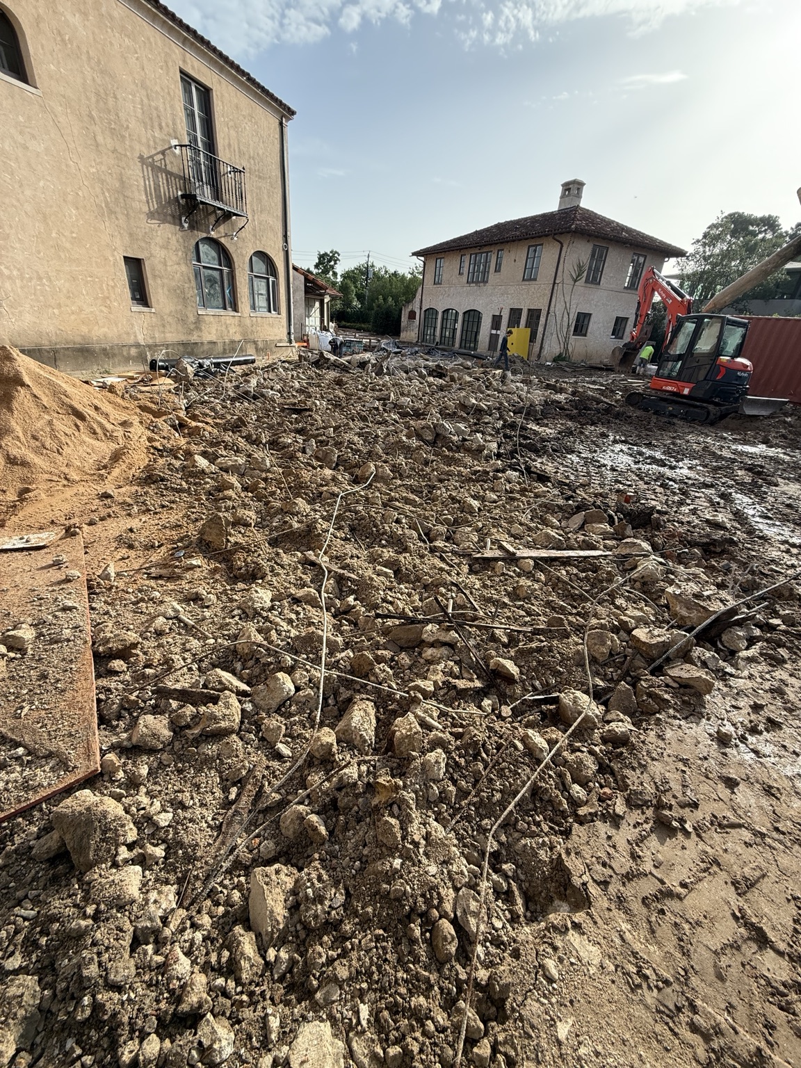 Residential demolition project